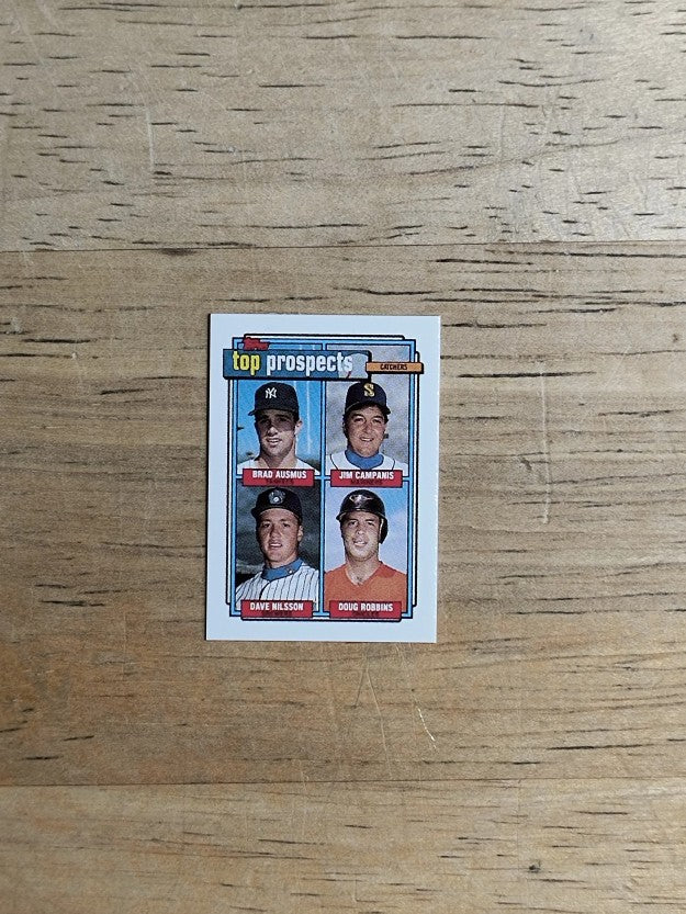 1992 Topps Micro #58 B.Ausmus/D.Nilsson