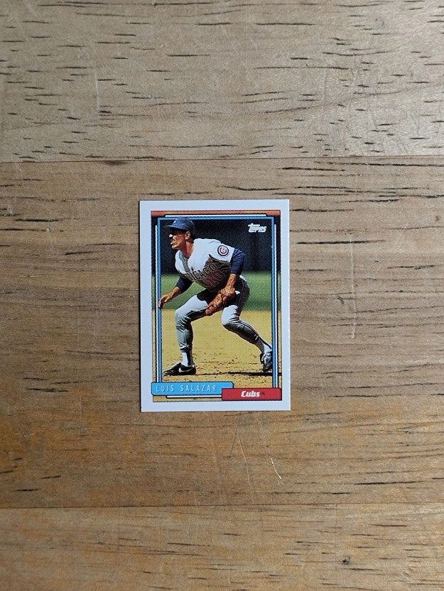 1992 Topps Micro #67 Luis Salazar