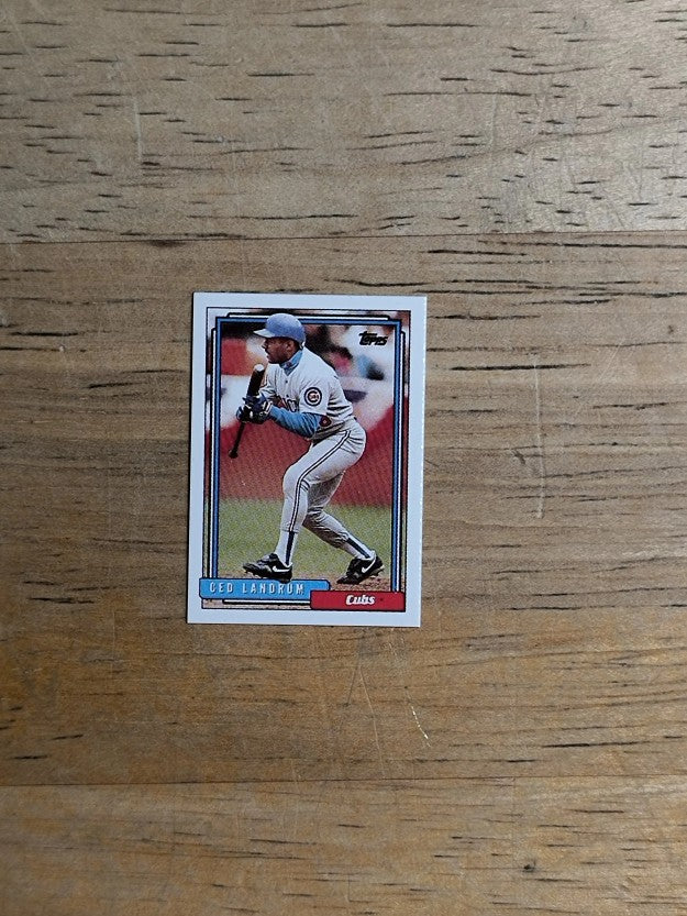 1992 Topps Micro #81 Ced Landrum