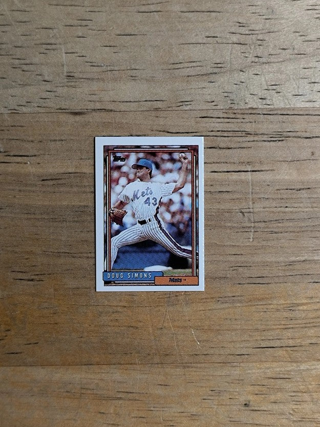 1992 Topps Micro #82 Doug Simons