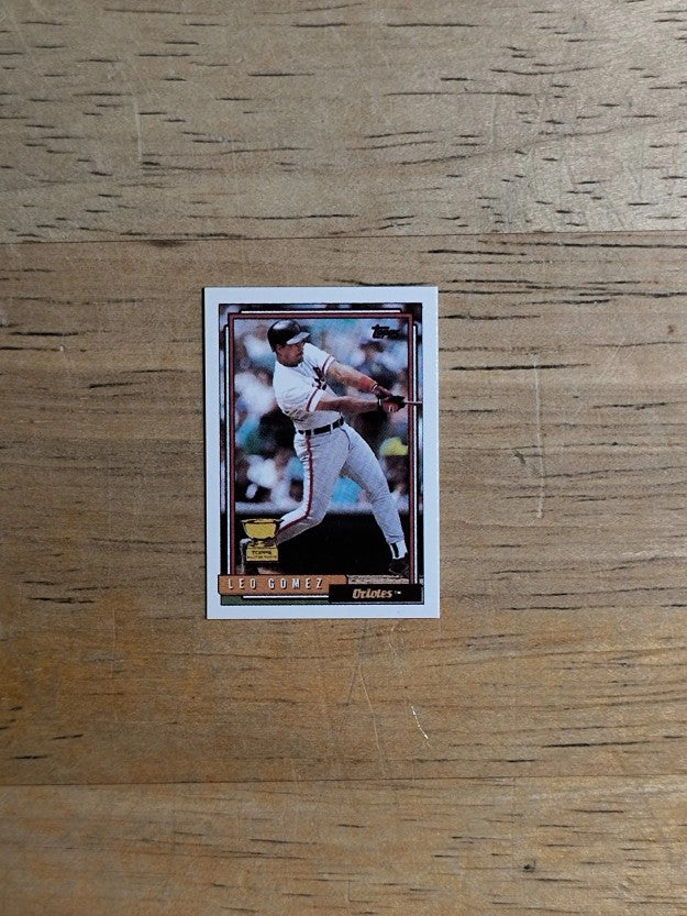 1992 Topps Micro #84 Leo Gomez