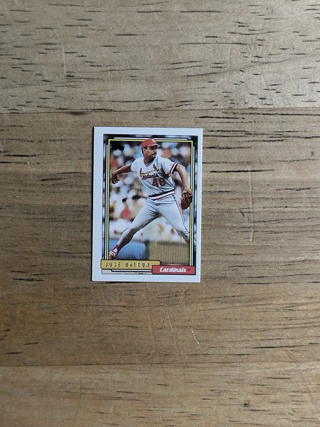 1992 Topps Micro #85 Jose DeLeon