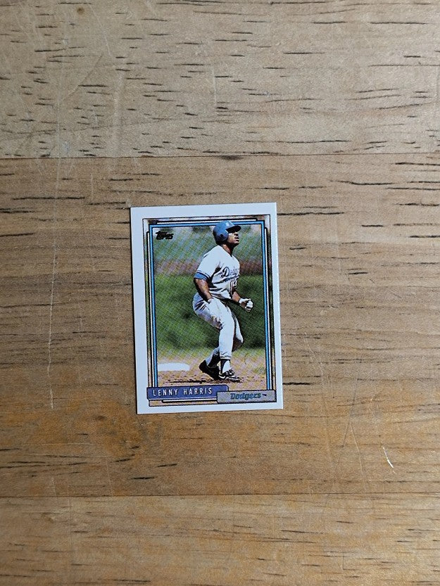 1992 Topps Micro #92 Lenny Harris