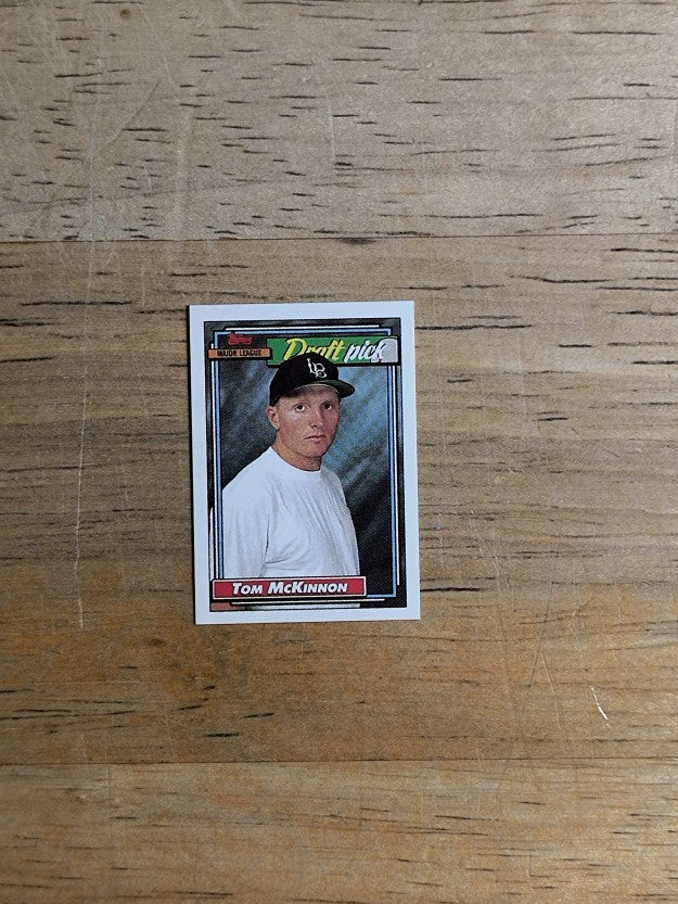 1992 Topps Micro #96 Tom McKinnon RC