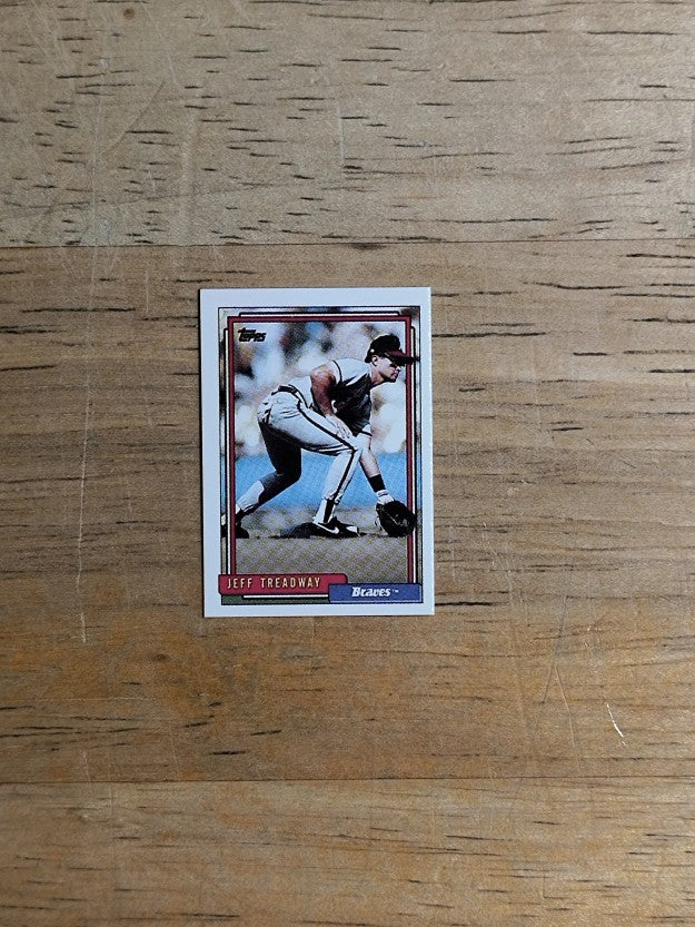 1992 Topps Micro #99 Jeff Treadway