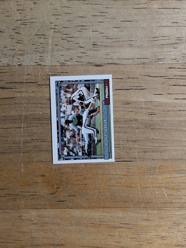 1992 Topps Micro #103 Ricky Jordan