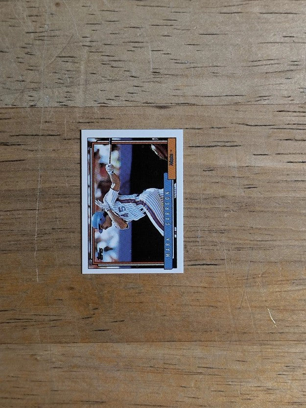 1992 Topps Micro #111 Mark Carreon