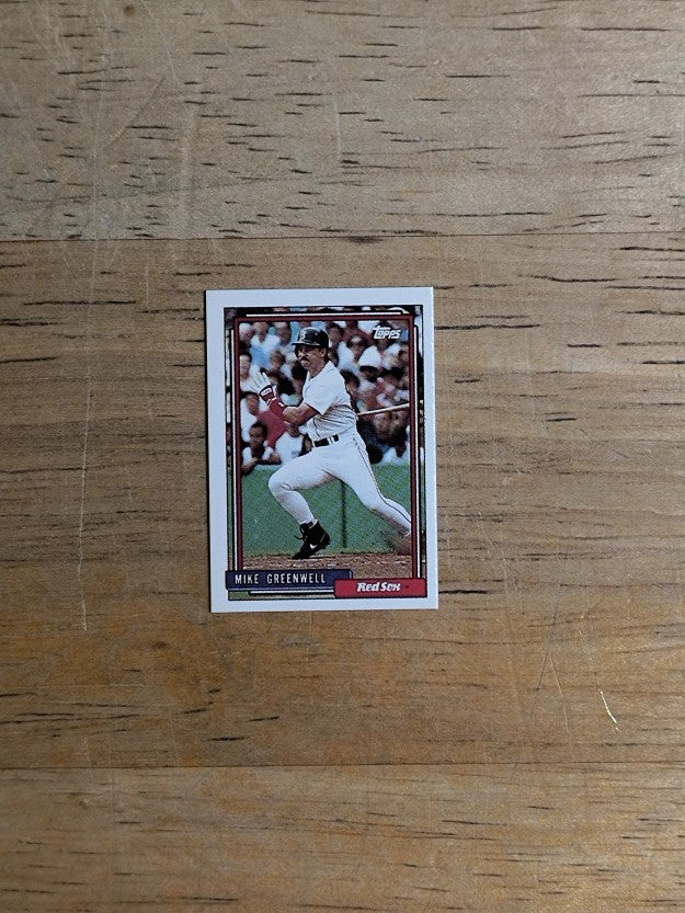 1992 Topps Micro #113 Mike Greenwell