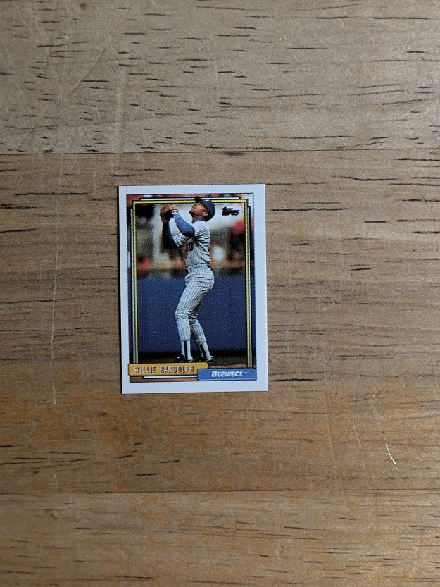 1992 Topps Micro #116 Willie Randolph