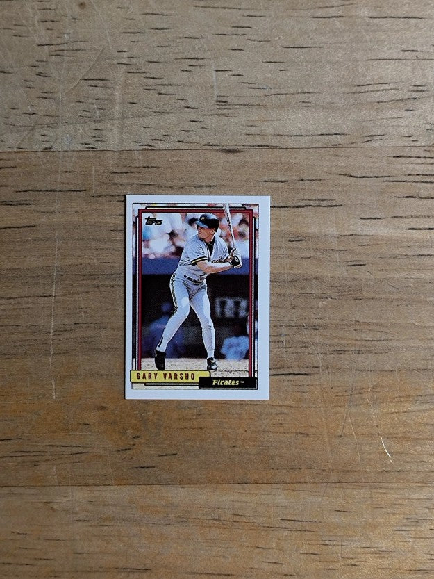 1992 Topps Micro #122 Gary Varsho