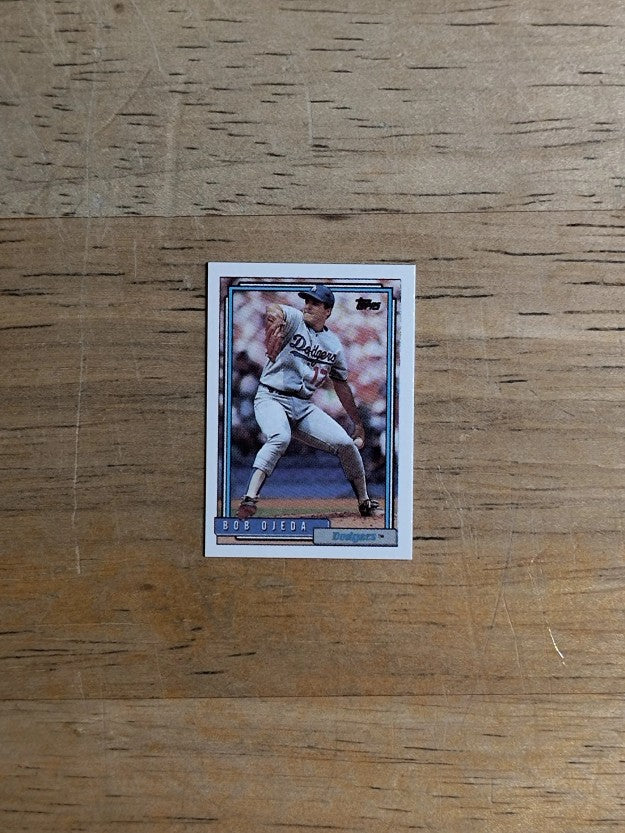 1992 Topps Micro #123 Bob Ojeda