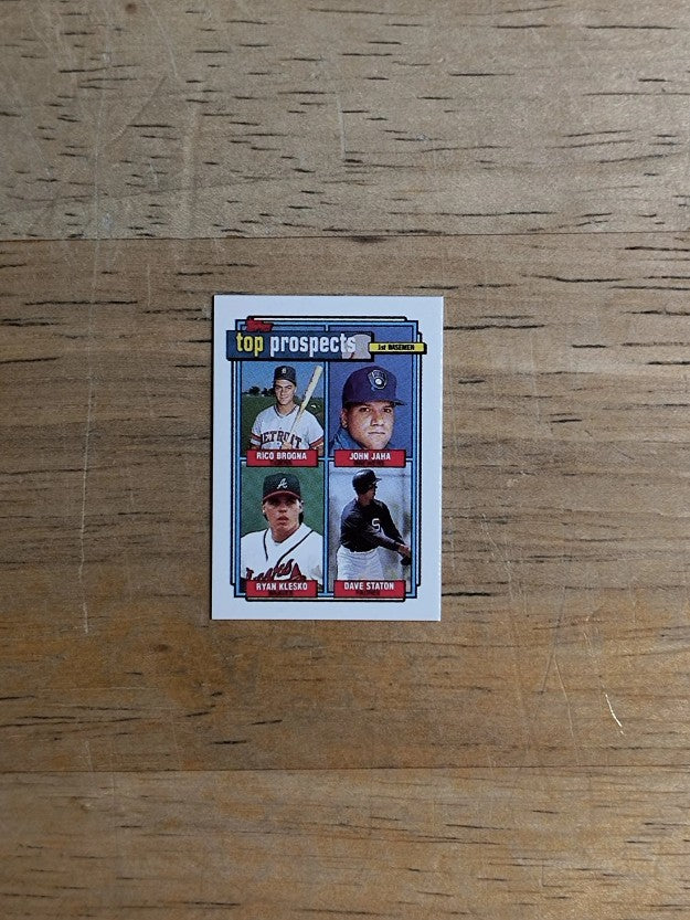 1992 Topps Micro #126 J.Jaha/R.Klesko