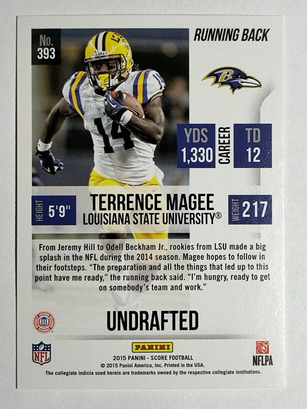 2015 Score #393 Terrence Magee RC
