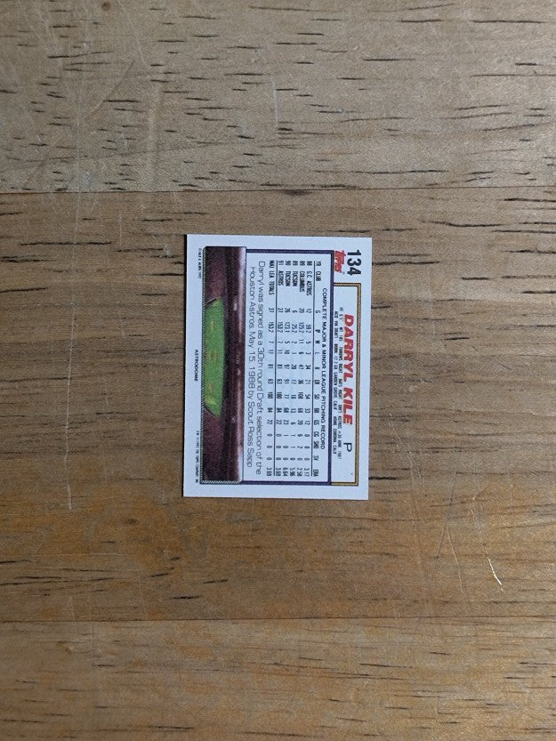 1992 Topps Micro #134 Darryl Kile