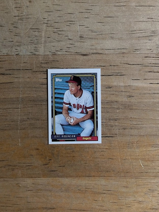 1992 Topps Micro #137 Jeff D. Robinson