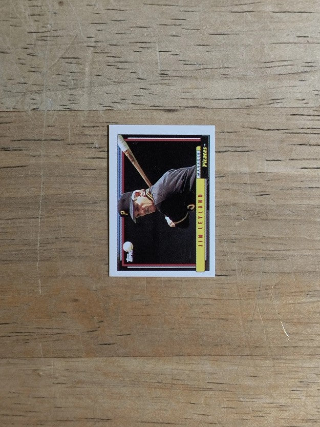 1992 Topps Micro #141 Jim Leyland MG