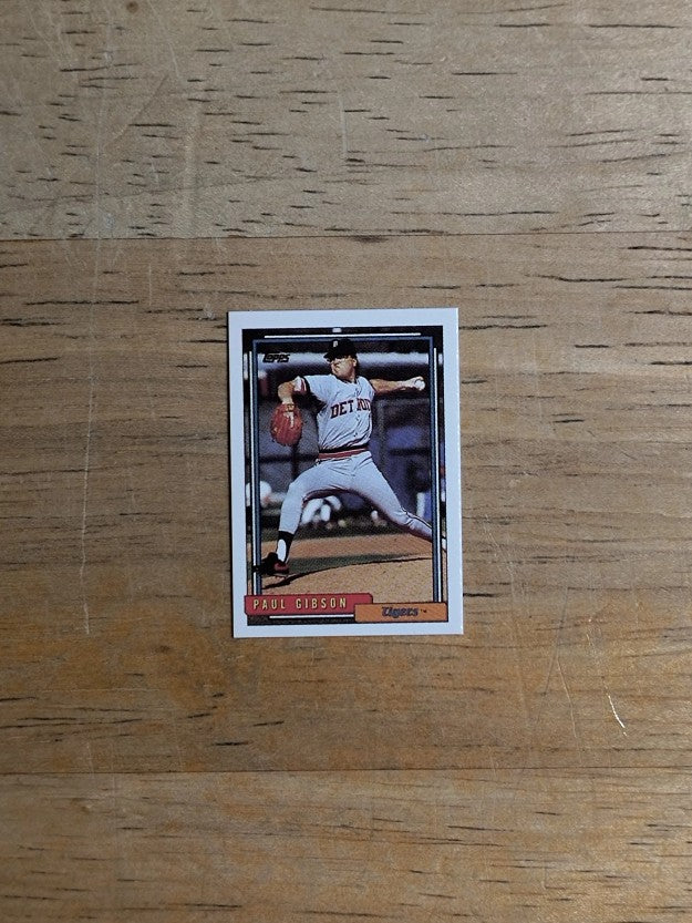 1992 Topps Micro #143 Paul Gibson