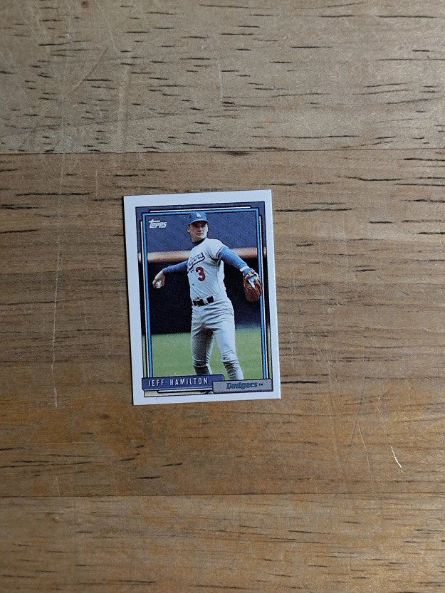 1992 Topps Micro #151 Jeff Hamilton