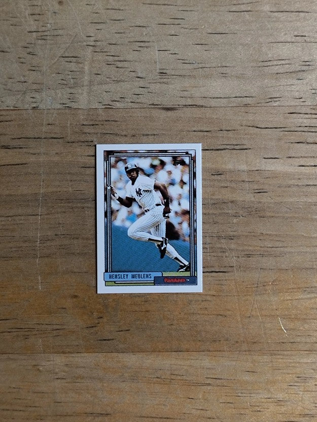 1992 Topps Micro #154 Hensley Meulens
