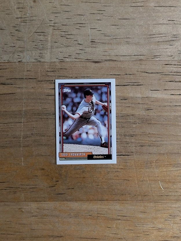 1992 Topps Micro #158 Todd Frohwirth