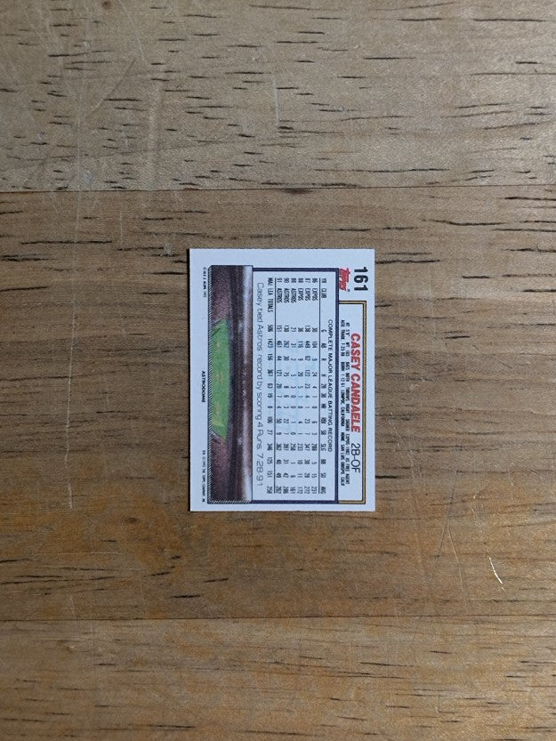 1992 Topps Micro #161 Casey Candaele