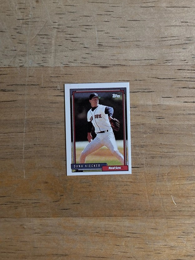 1992 Topps Micro #163 Dana Kiecker
