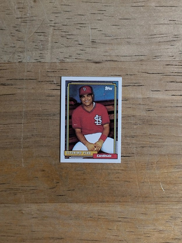 1992 Topps Micro #166 Geronimo Pena