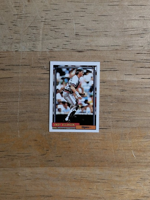 1992 Topps Micro #167 Andy Allanson
