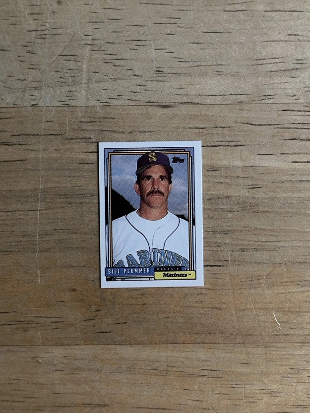 1992 Topps Micro #171 Bill Plummer MG