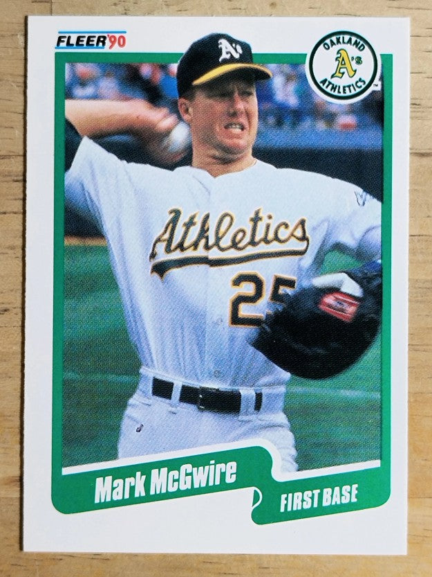 1990 Fleer #15 Mark McGwire