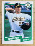1990 Fleer #15 Mark McGwire