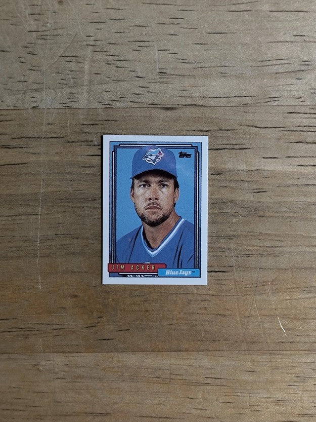 1992 Topps Micro #178 Jim Acker