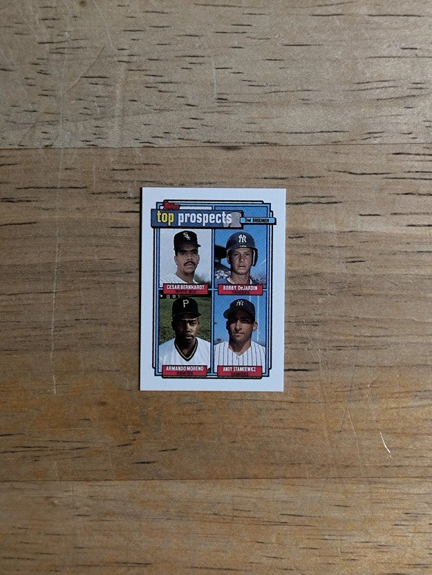 1992 Topps Micro #179 DeJard/Moreno/Stank