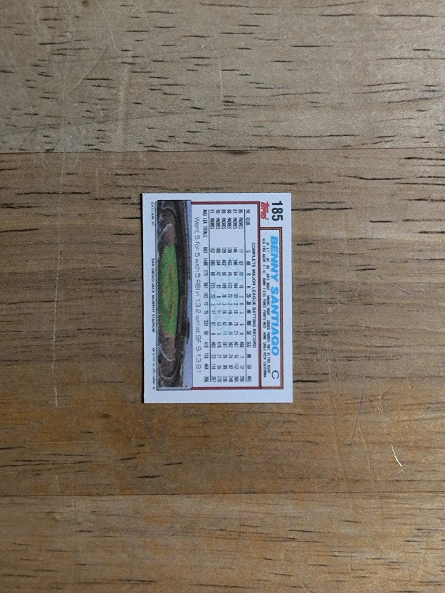 1992 Topps Micro #185 Benito Santiago