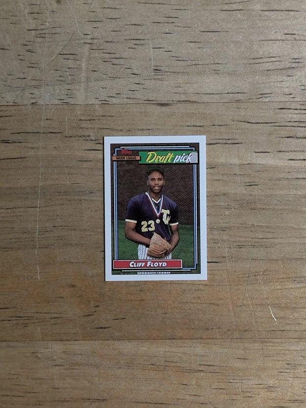 1992 Topps Micro #186 Cliff Floyd