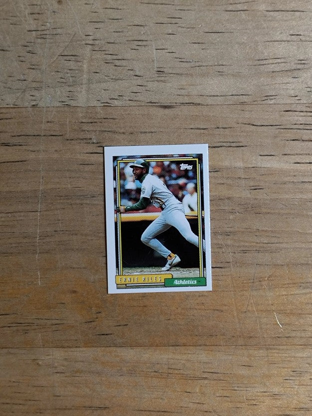 1992 Topps Micro #187 Ernie Riles