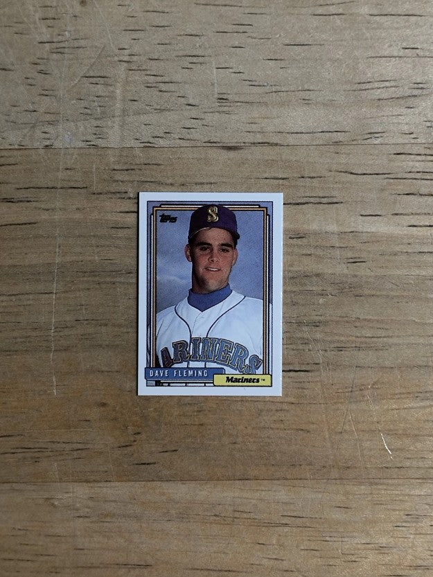 1992 Topps Micro #192 Dave Fleming