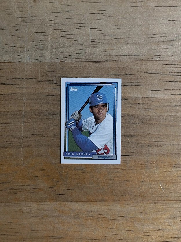 1992 Topps Micro #194 Eric Karros