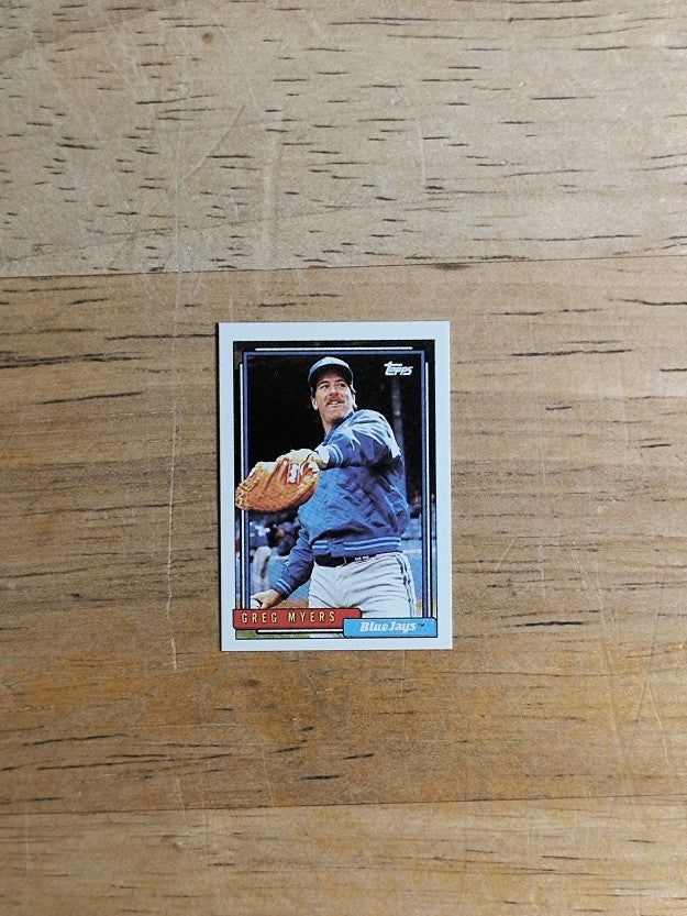 1992 Topps Micro #203 Greg Myers