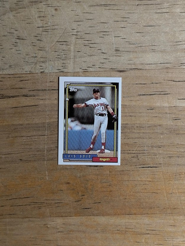 1992 Topps Micro #206 Luis Sojo
