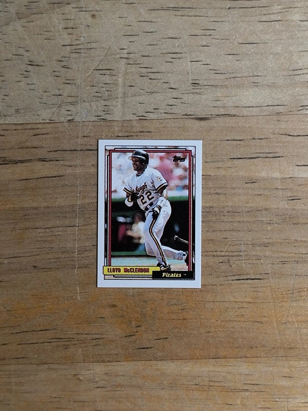 1992 Topps Micro #209 Lloyd McClendon