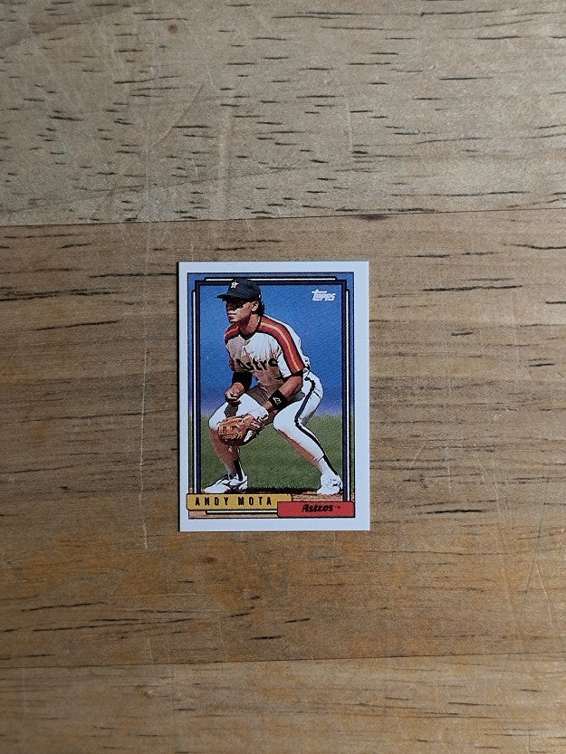 1992 Topps Micro #214 Andy Mota