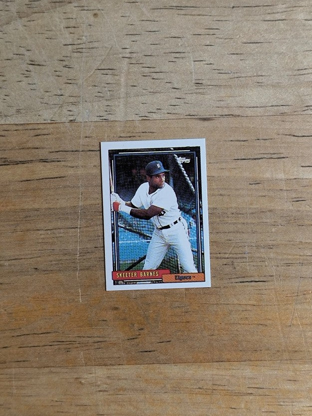 1992 Topps Micro #221 Skeeter Barnes
