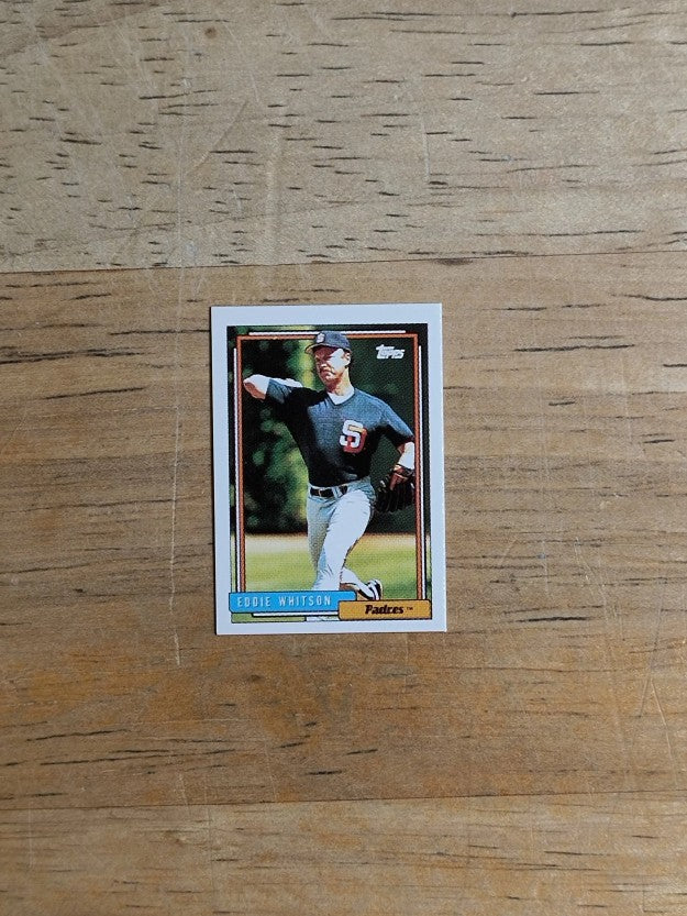 1992 Topps Micro #228 Eddie Whitson