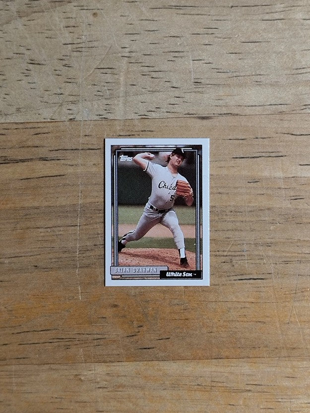 1992 Topps Micro #231 Brian Drahman