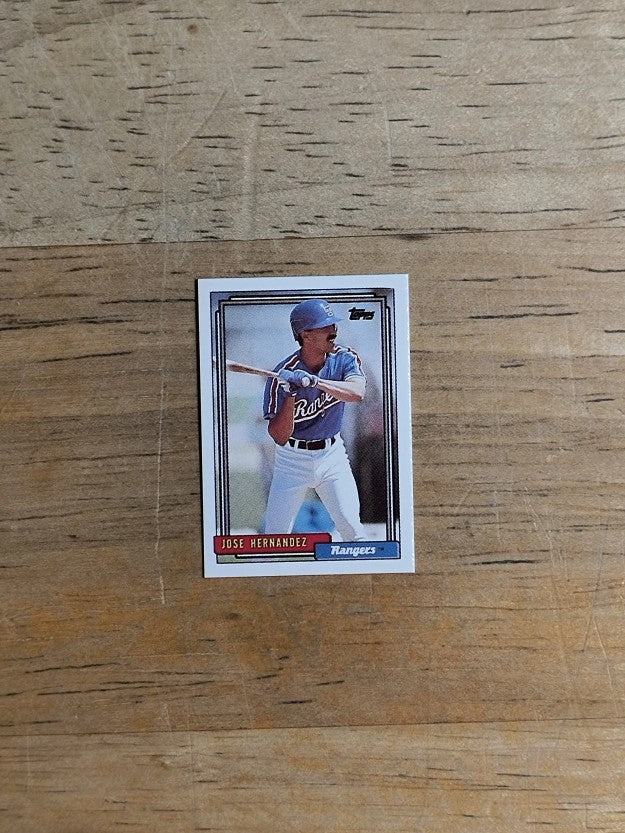 1992 Topps Micro #237 Jose Hernandez RC