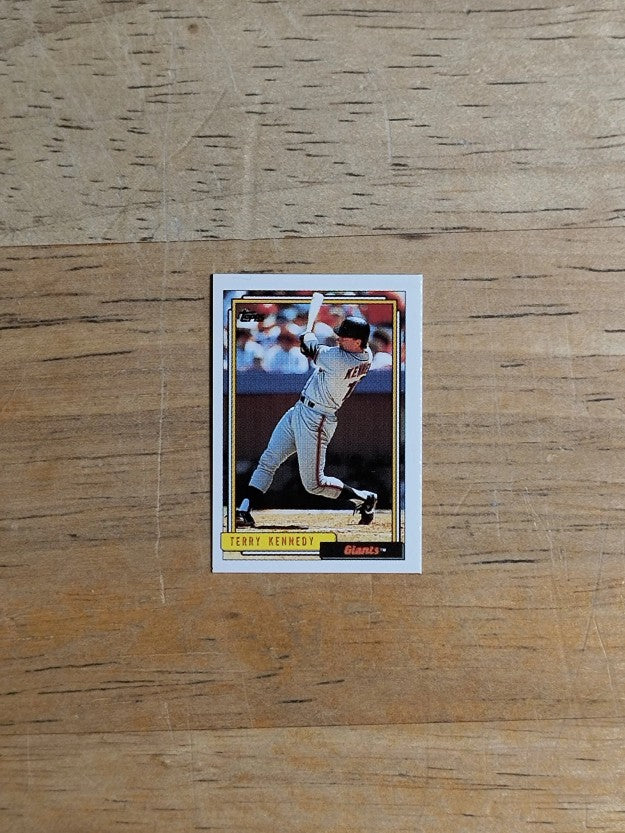 1992 Topps Micro #253 Terry Kennedy
