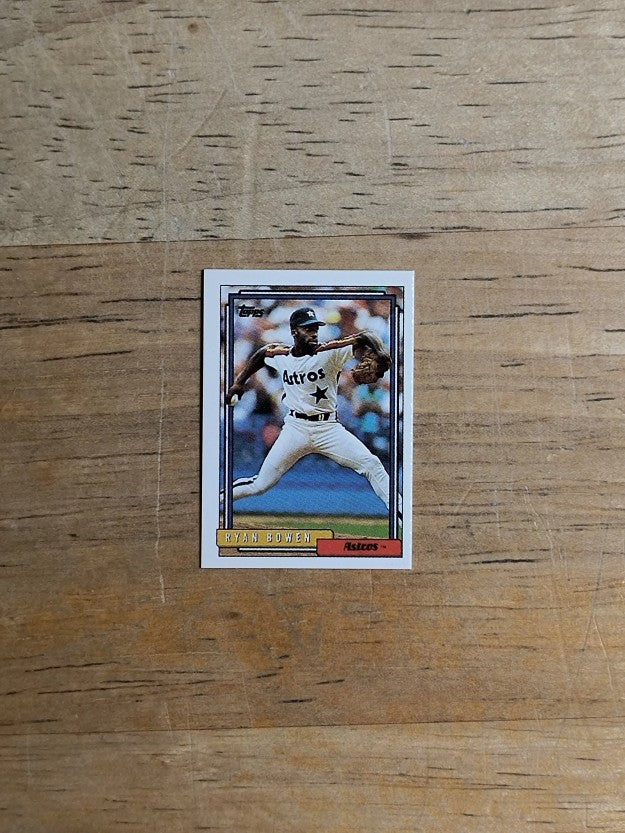 1992 Topps Micro #254 Ryan Bowen