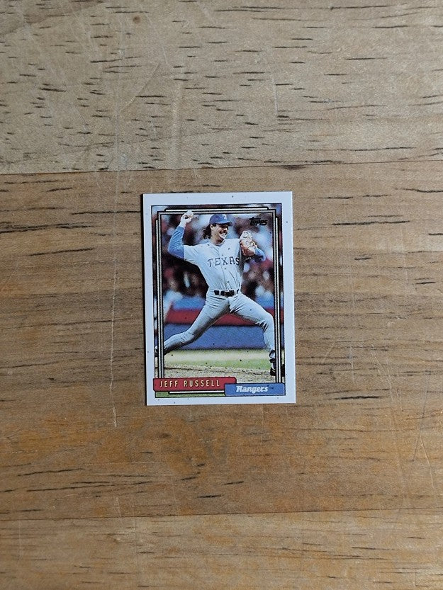 1992 Topps Micro #257 Jeff Russell