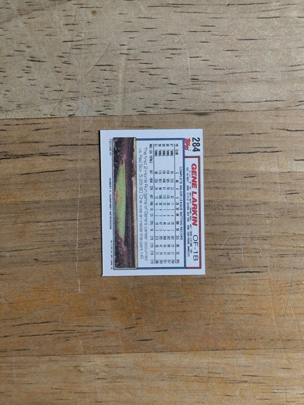1992 Topps Micro #284 Gene Larkin